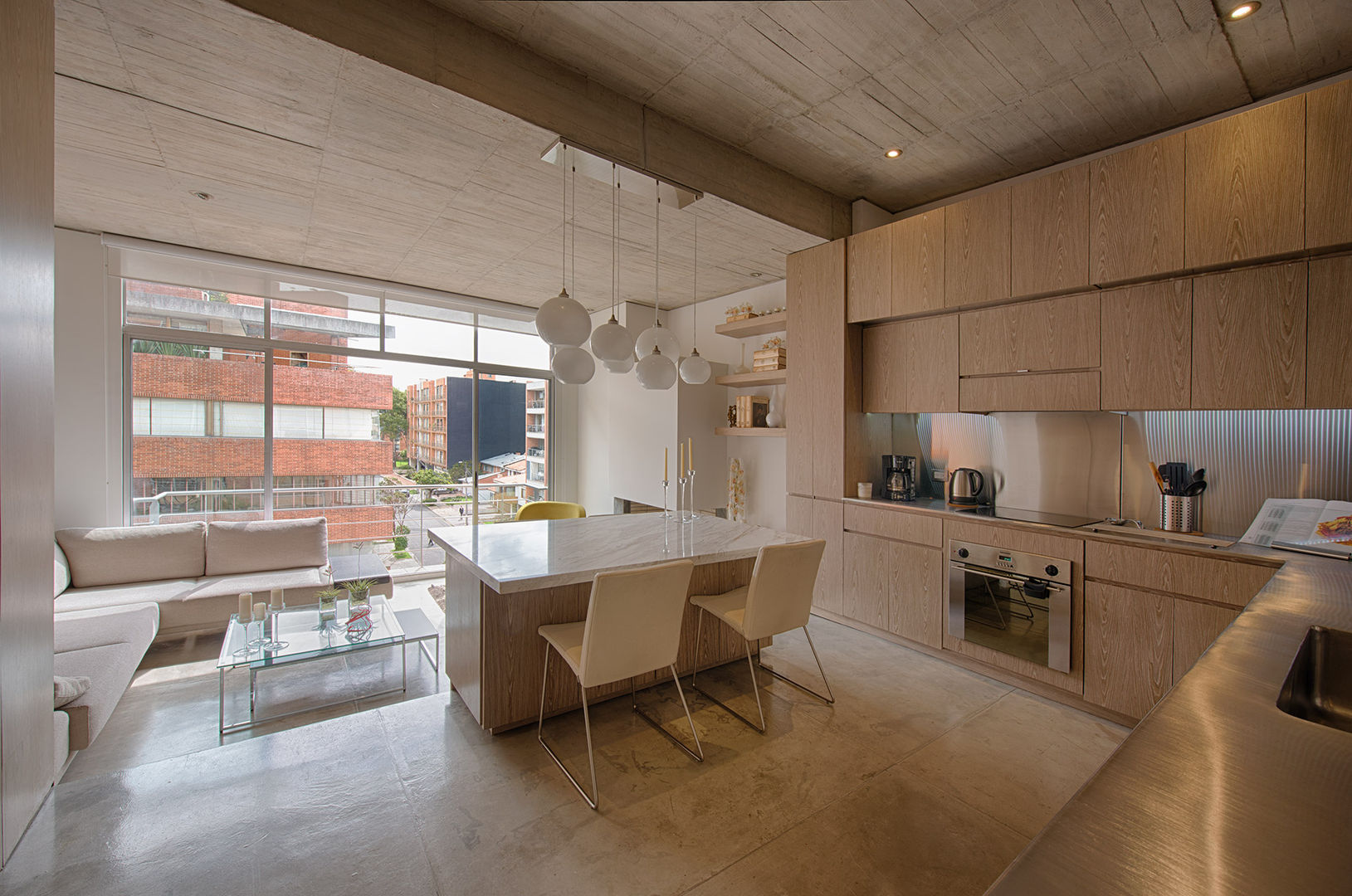 Apartamento Rubiano, MEMA Arquitectos MEMA Arquitectos Modern kitchen