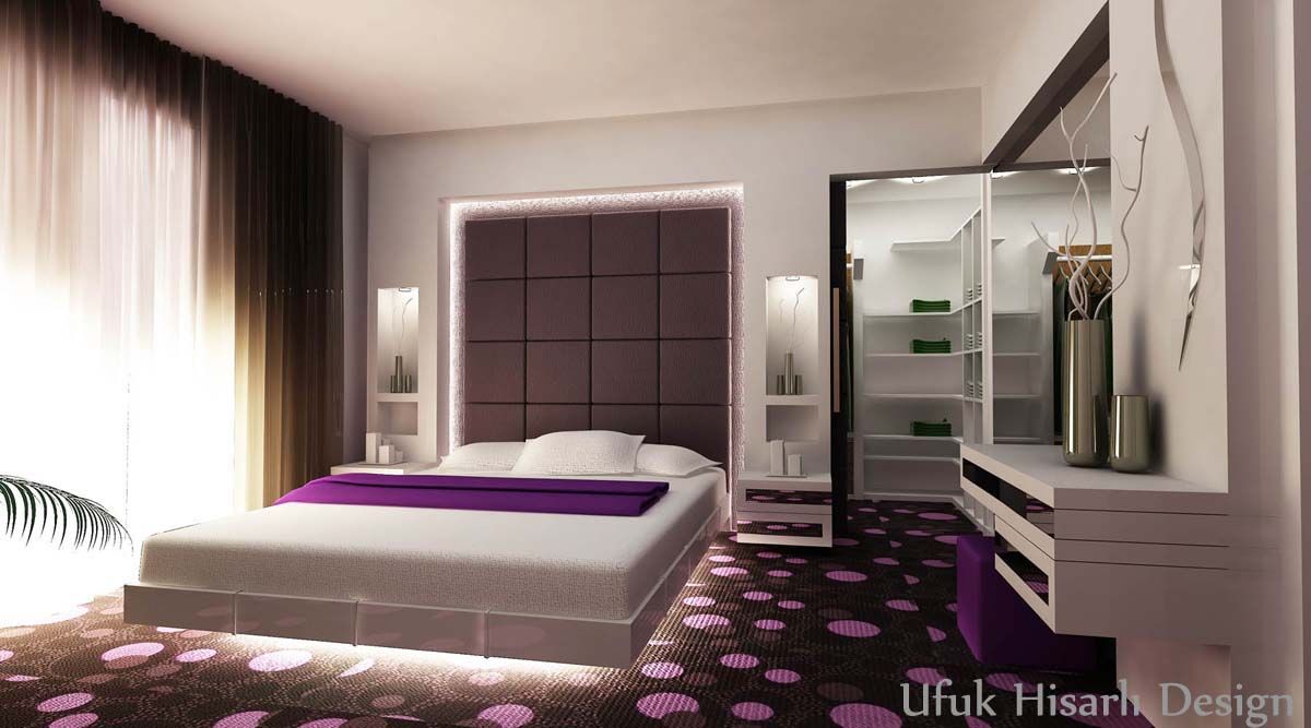 MISCELLANEOUS HOME PROJECT, HİSARİ DESIGN STUDIO HİSARİ DESIGN STUDIO Modern style bedroom