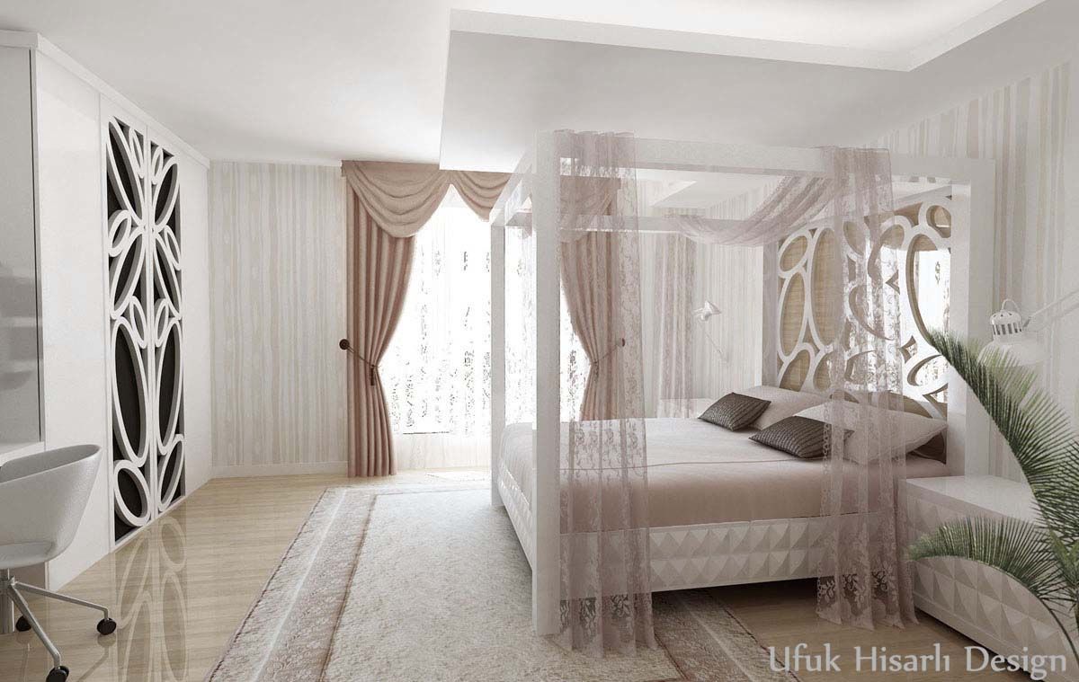 MISCELLANEOUS HOME PROJECT, HİSARİ DESIGN STUDIO HİSARİ DESIGN STUDIO Modern style bedroom