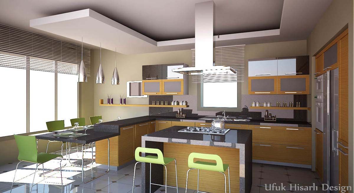 MISCELLANEOUS HOME PROJECT, HİSARİ DESIGN STUDIO HİSARİ DESIGN STUDIO Cocinas modernas