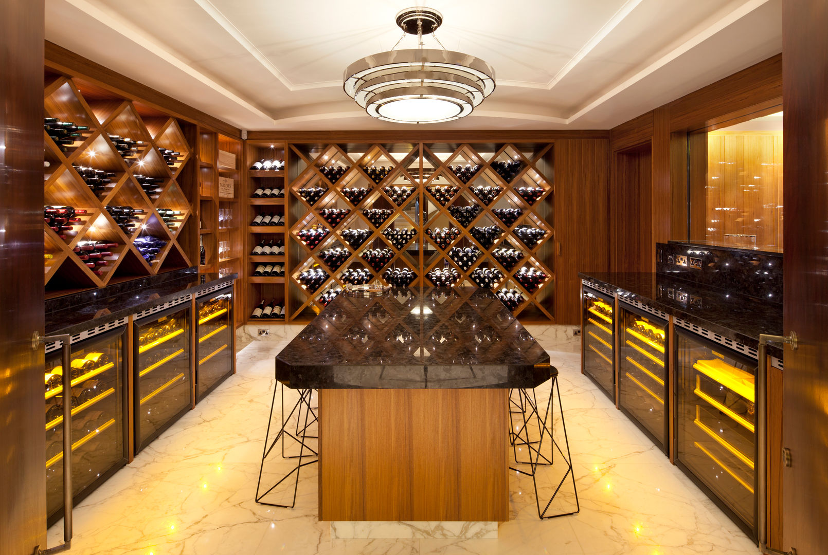 KSR Architects | Two Houses | Wine cellar homify Wine cellar