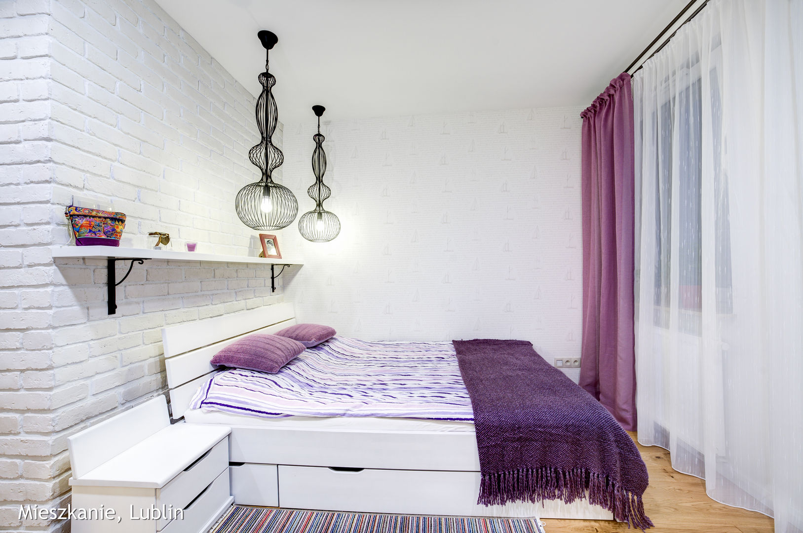 mieszkanie na Felinie Lublin, Auraprojekt Auraprojekt Bedroom