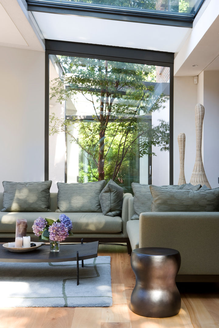 KSR Architects | Compton Avenue | Living room homify ห้องนั่งเล่น