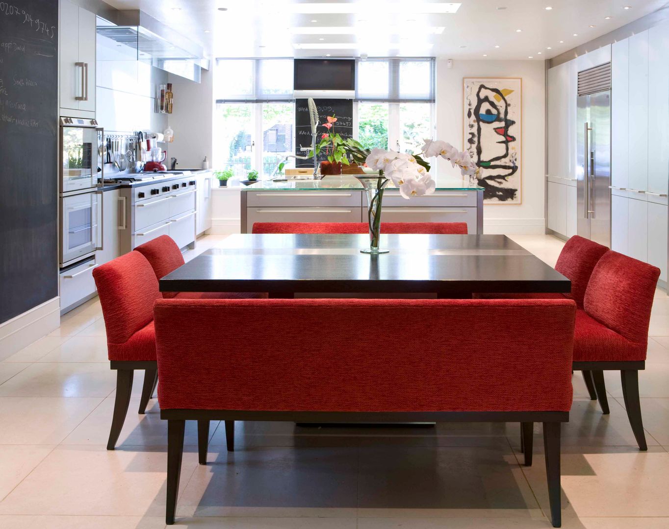 KSR Architects | Compton Avenue | Dining room homify Salle à manger moderne