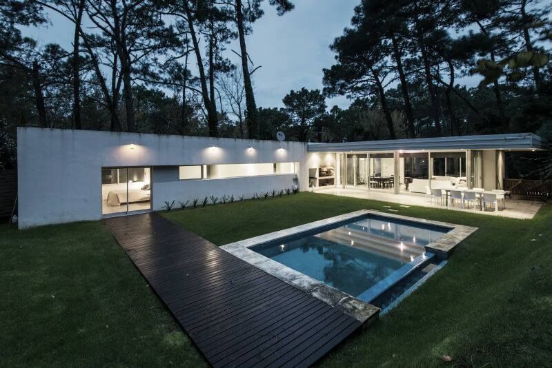 Casa O2, Felipe Gonzalez Arzac Felipe Gonzalez Arzac Piscinas de estilo moderno