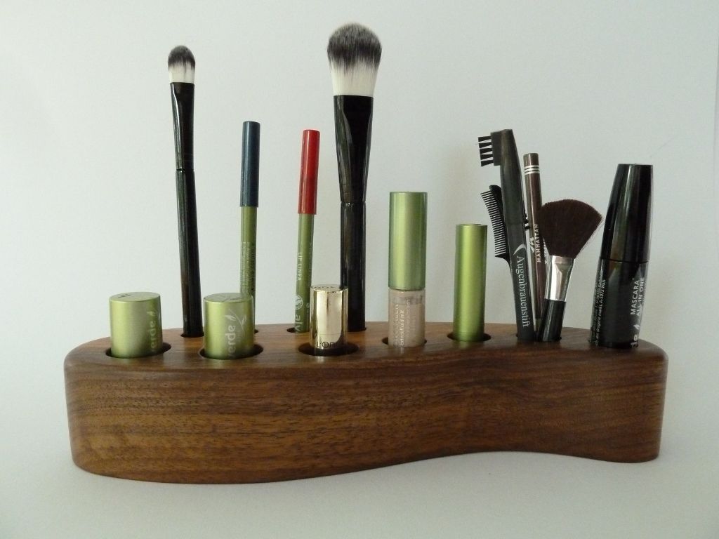 Kosmetikständer , Lebendiges Holz Lebendiges Holz Modern Banyo Ahşap Ahşap rengi Depo