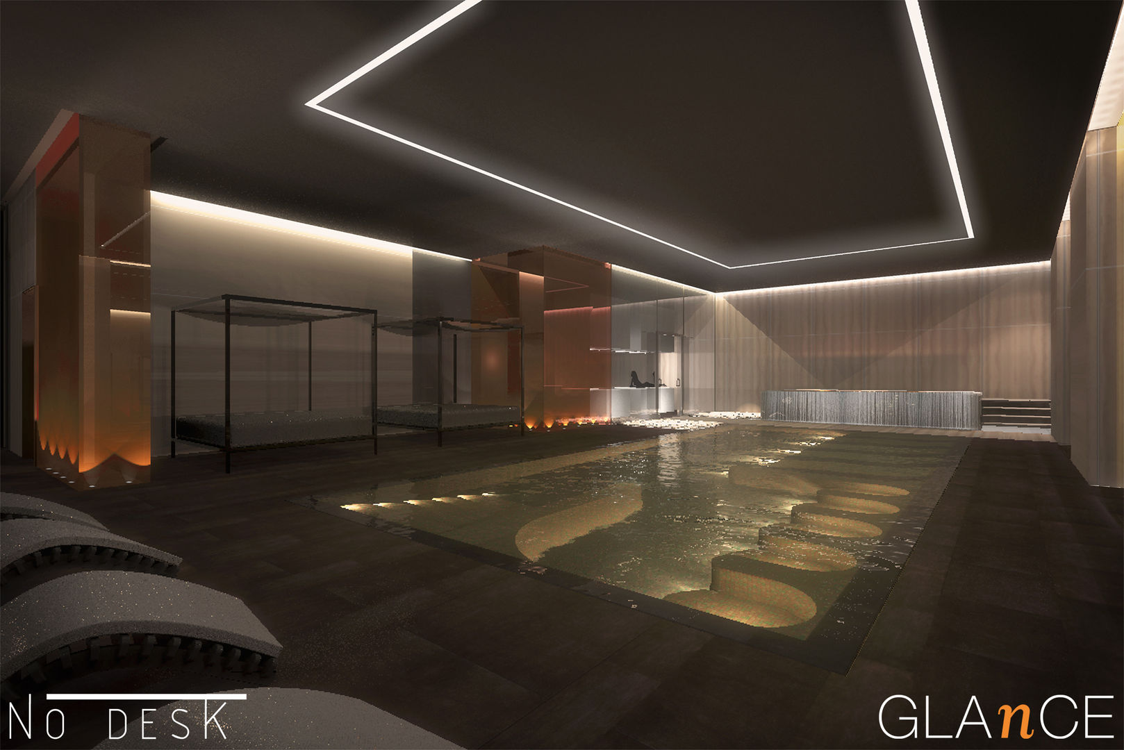 glaNce spa_Hotel Nhow, Arkinprogress Arkinprogress 商業空間 ホテル