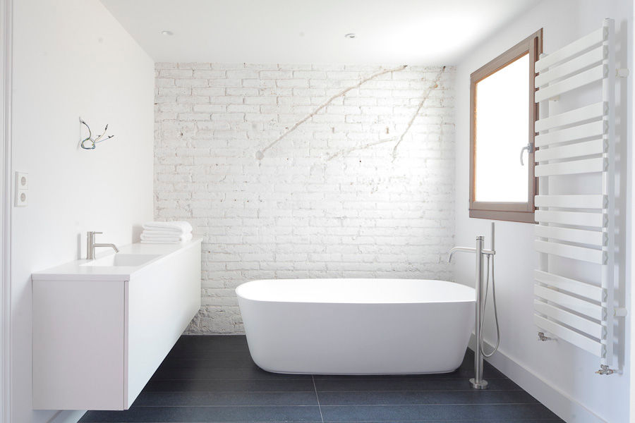 HOUSE FOR A FINANCIER, Alex Gasca, architects. Alex Gasca, architects. Eclectic style bathroom