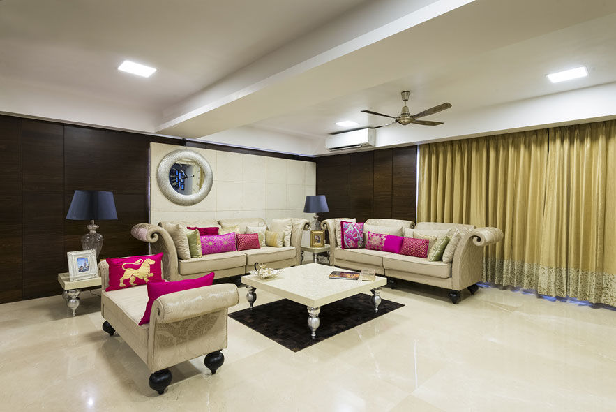 Agarwal Residence, Spaces and Design Spaces and Design Modern living room