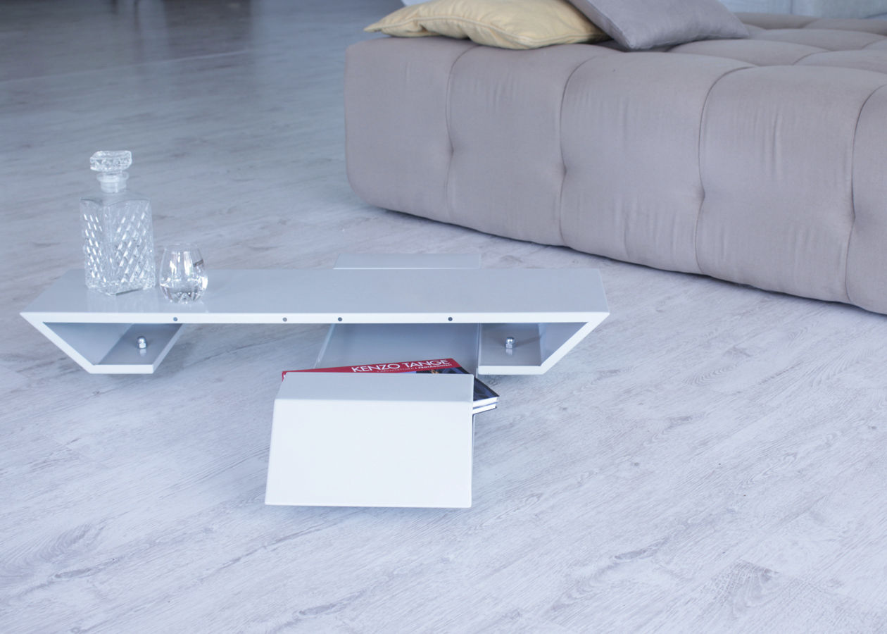 Realizzazioni, Diff Diff Modern living room Iron/Steel Side tables & trays