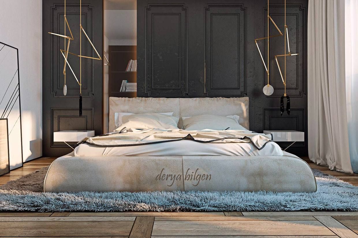 bedroom, Derya Bilgen Derya Bilgen Chambre minimaliste