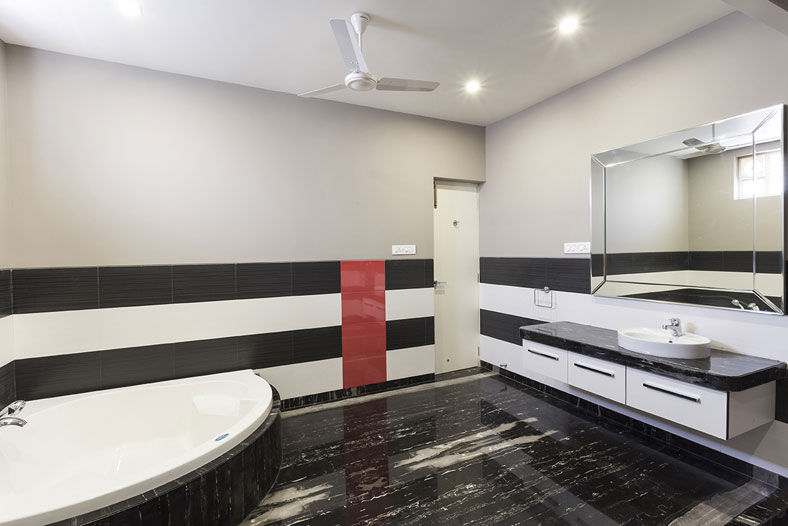 Bangalore Villas, Spaces and Design Spaces and Design Modern bathroom