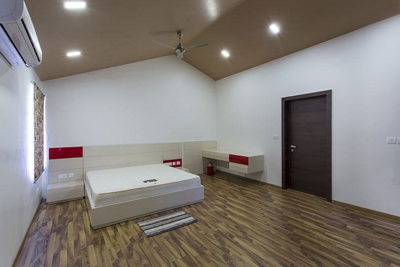 Bangalore Villas, Spaces and Design Spaces and Design Modern Yatak Odası