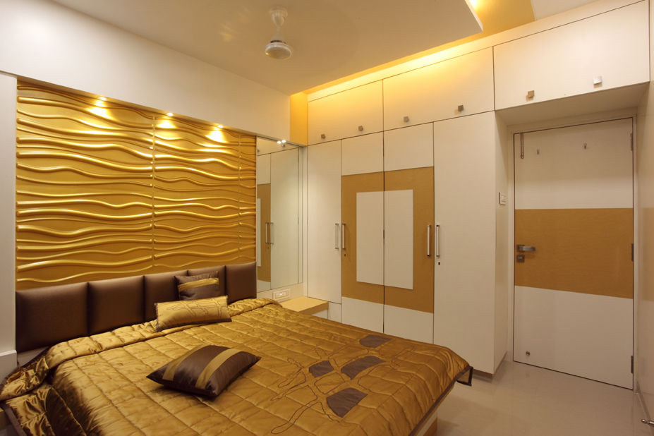 Harish Bhai, PSQUAREDESIGNS PSQUAREDESIGNS Modern style bedroom