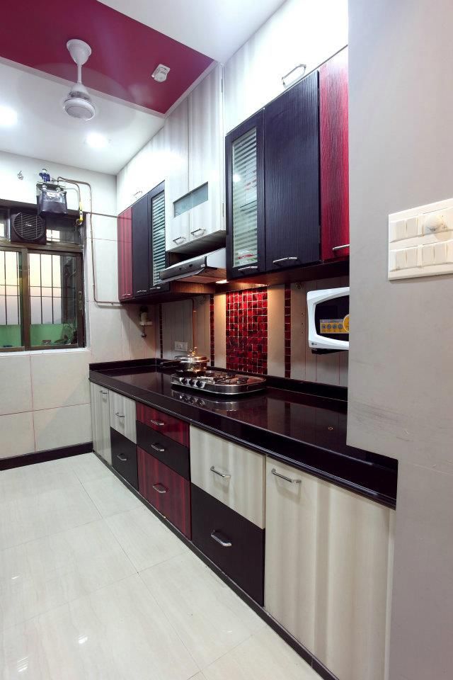 Bharat Bhanushali, PSQUAREDESIGNS PSQUAREDESIGNS Modern kitchen