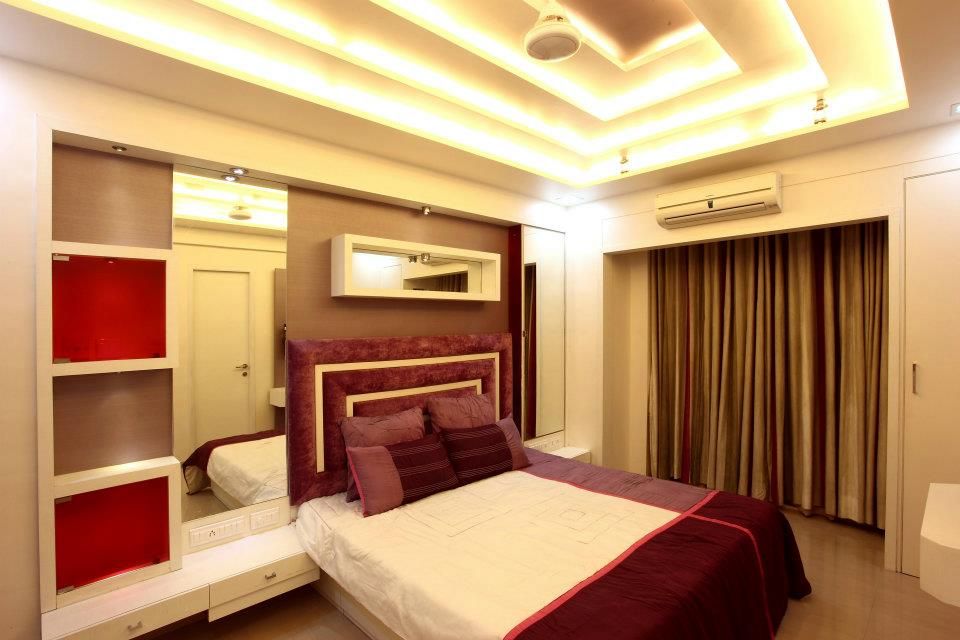 Bharat Bhanushali, PSQUAREDESIGNS PSQUAREDESIGNS Modern style bedroom