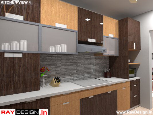 House in Mumbai, Ray Design World Ray Design World Modern kitchen