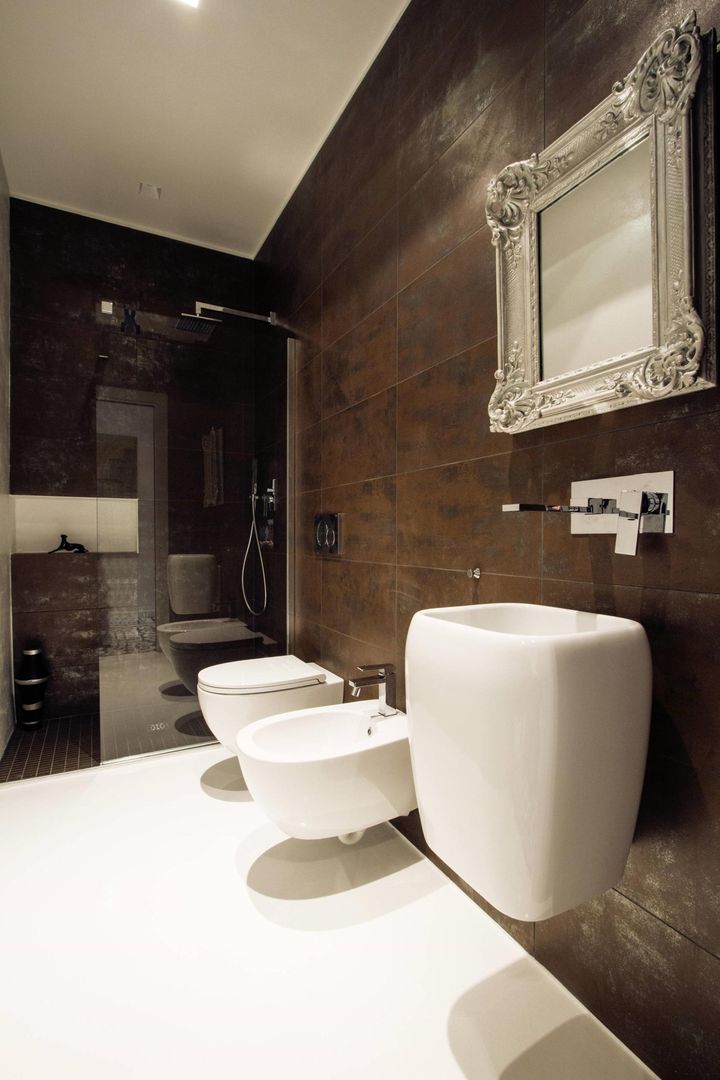 RISTRUTTURAZIONE COMPLETA “RESIDENZA VITTORIO” , Buildesign Buildesign Minimalist style bathroom