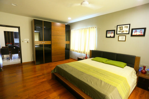 Banjara Hills Apartment, Saloni Narayankar Interiors Saloni Narayankar Interiors Modern Bedroom