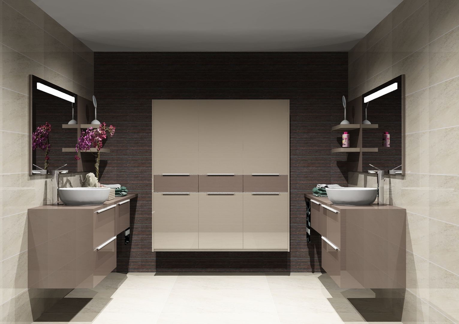 Cozinhas | Roupeiros | Moveis de banho, Amplitude - Mobiliário lda Amplitude - Mobiliário lda Modern style bathrooms