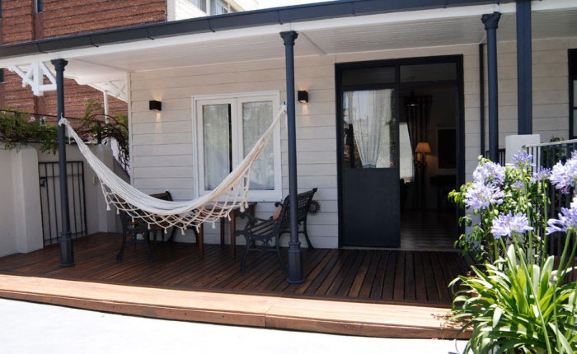 Terraza. Radrizzani Rioja Arquitectos Terrace Wood Wood effect wood floor