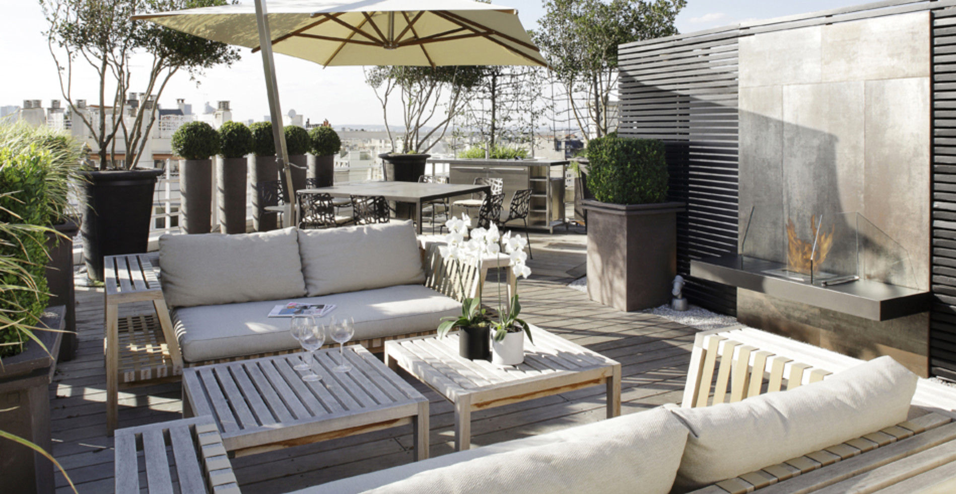 homify Moderner Balkon, Veranda & Terrasse