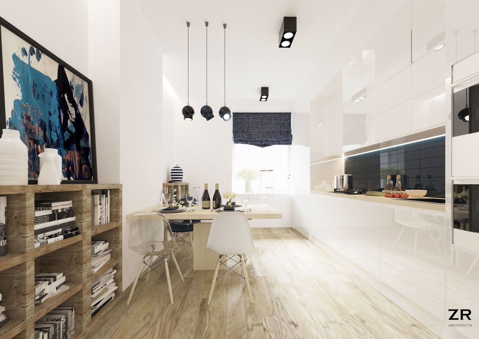 Alsemberg, ZR-architects ZR-architects Modern kitchen