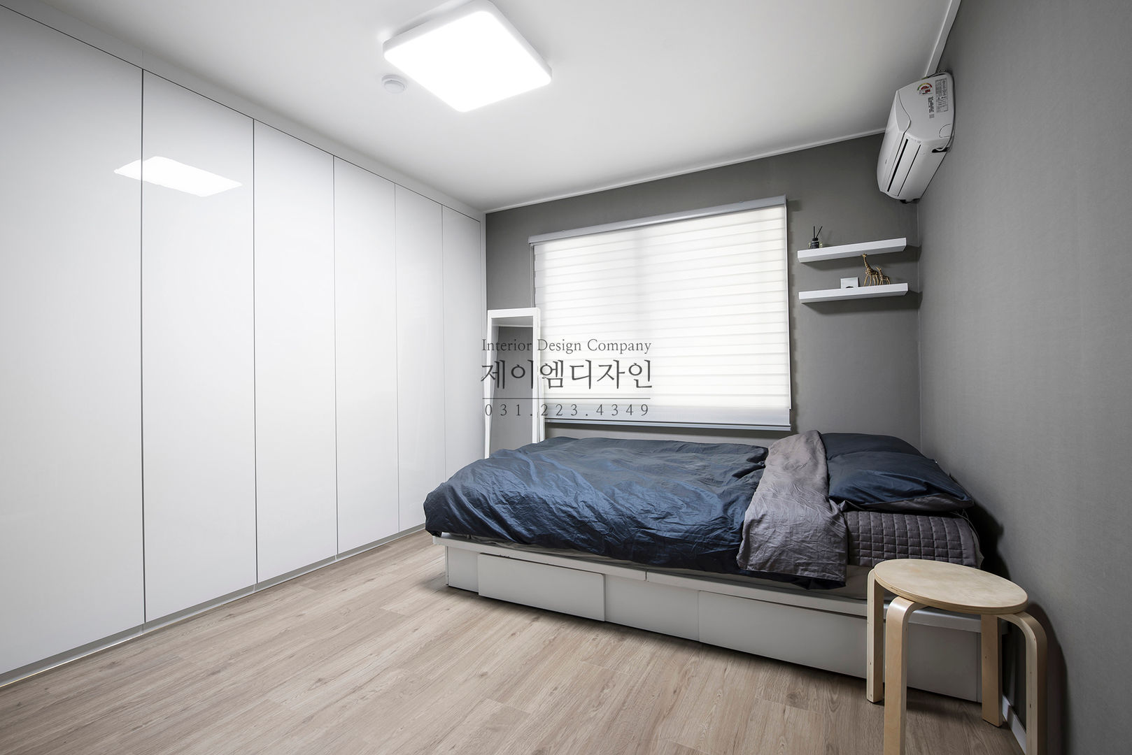 영통 매탄동 동남아파트 22평인테리어, JMdesign JMdesign Industrial style bedroom