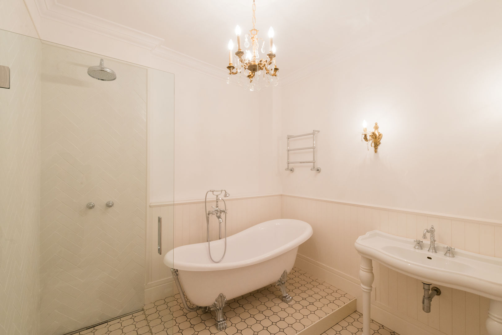 Reforma integral en Eixample, Global Projects Global Projects Salle de bain classique