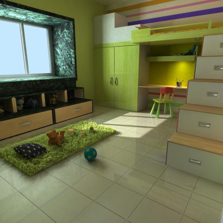 homify Modern nursery/kids room