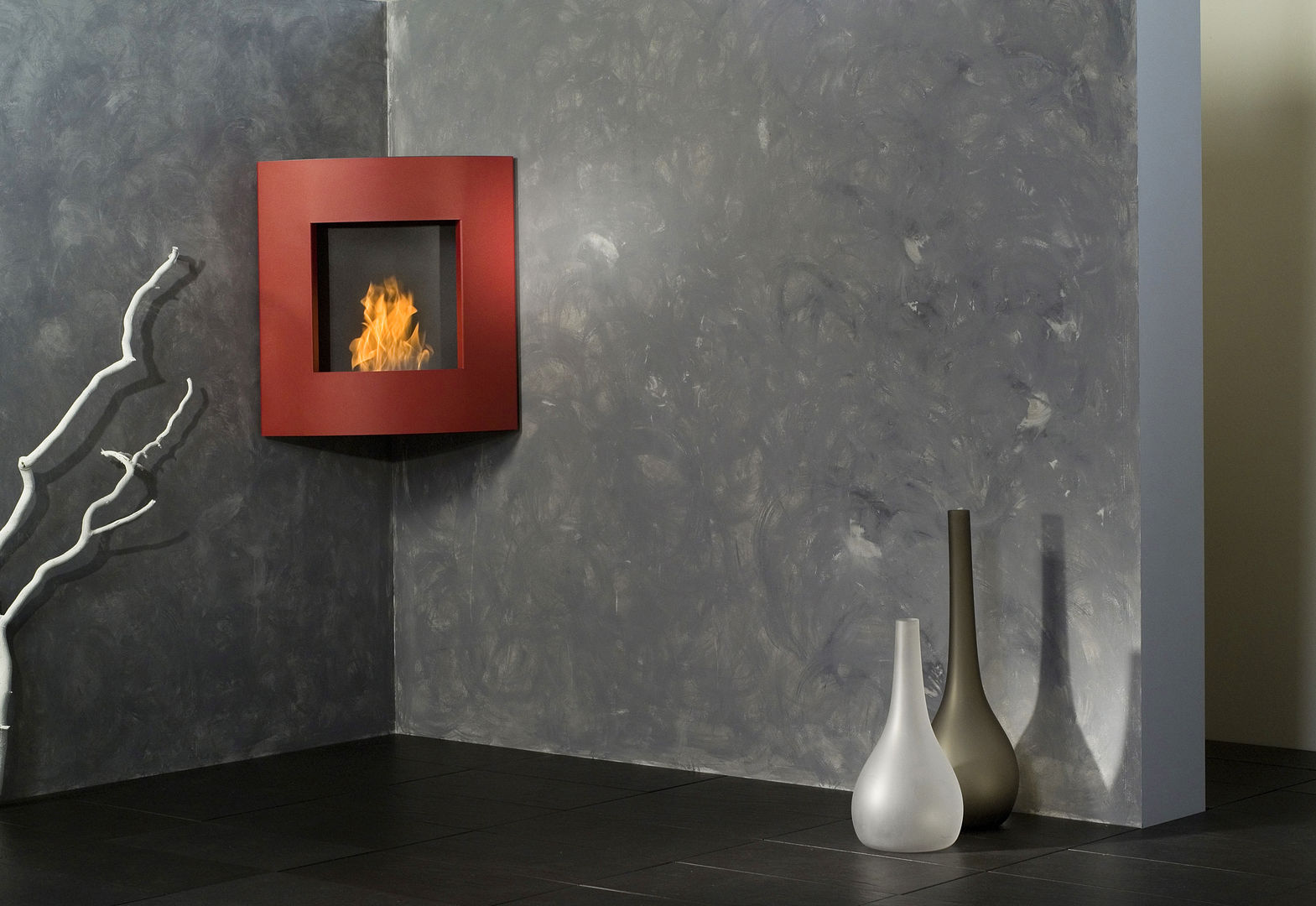 aBlaze, muenkel design - Elektrokamine aus Großentaft muenkel design - Elektrokamine aus Großentaft Salas modernas Chimeneas y accesorios