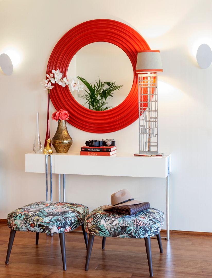 Residence Flat | Boavista Palace | 2015, Atelier Susana Camelo Atelier Susana Camelo Living room Copper/Bronze/Brass