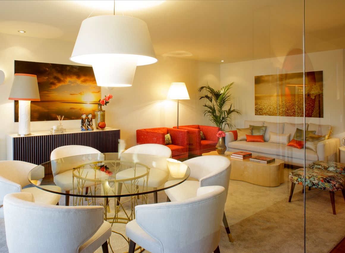 Residence Flat | Boavista Palace | 2015, Atelier Susana Camelo Atelier Susana Camelo Modern dining room Copper/Bronze/Brass