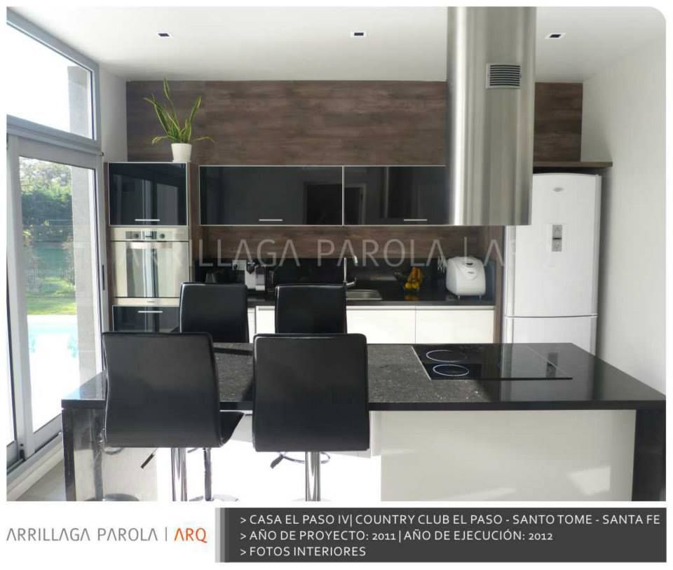 Casa El paso IV, ARRILLAGA&PAROLA ARRILLAGA&PAROLA Modern kitchen