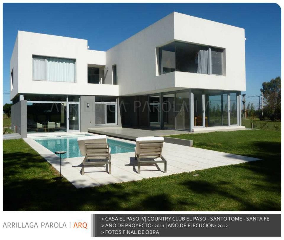 Casa El paso IV, ARRILLAGA&PAROLA ARRILLAGA&PAROLA Modern houses