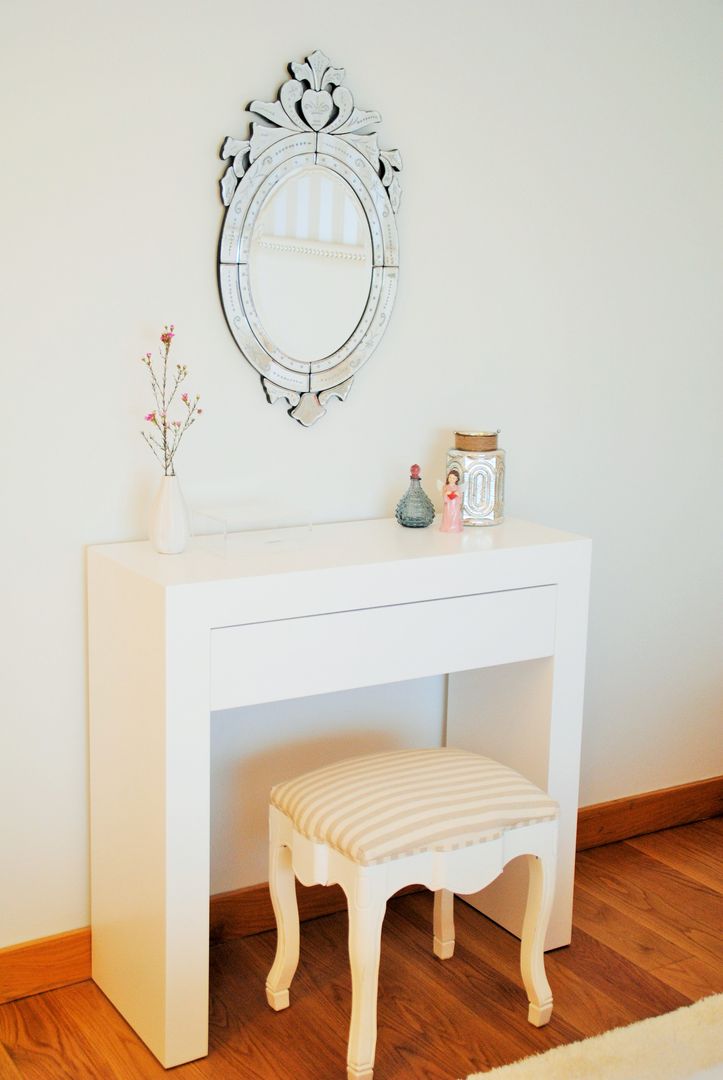 Suite Love - Decoração de Quarto, White Glam White Glam 모던스타일 침실