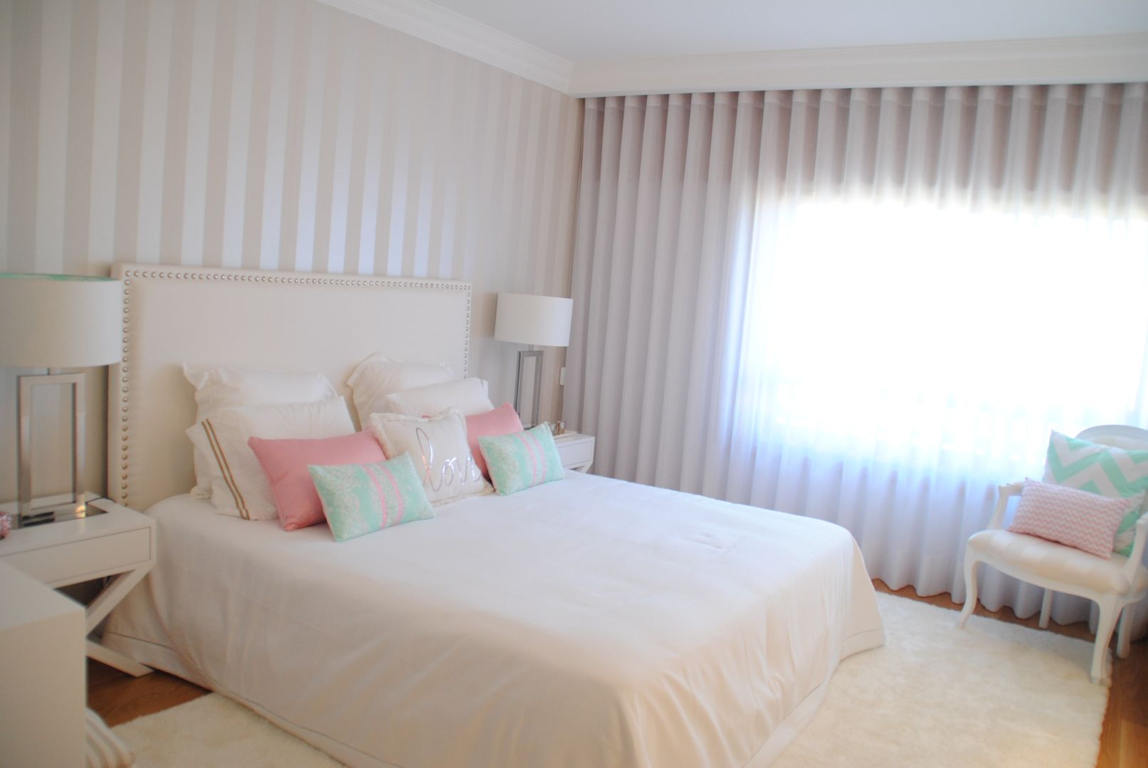 Suite Love - Decoração de Quarto, White Glam White Glam Dormitorios de estilo moderno