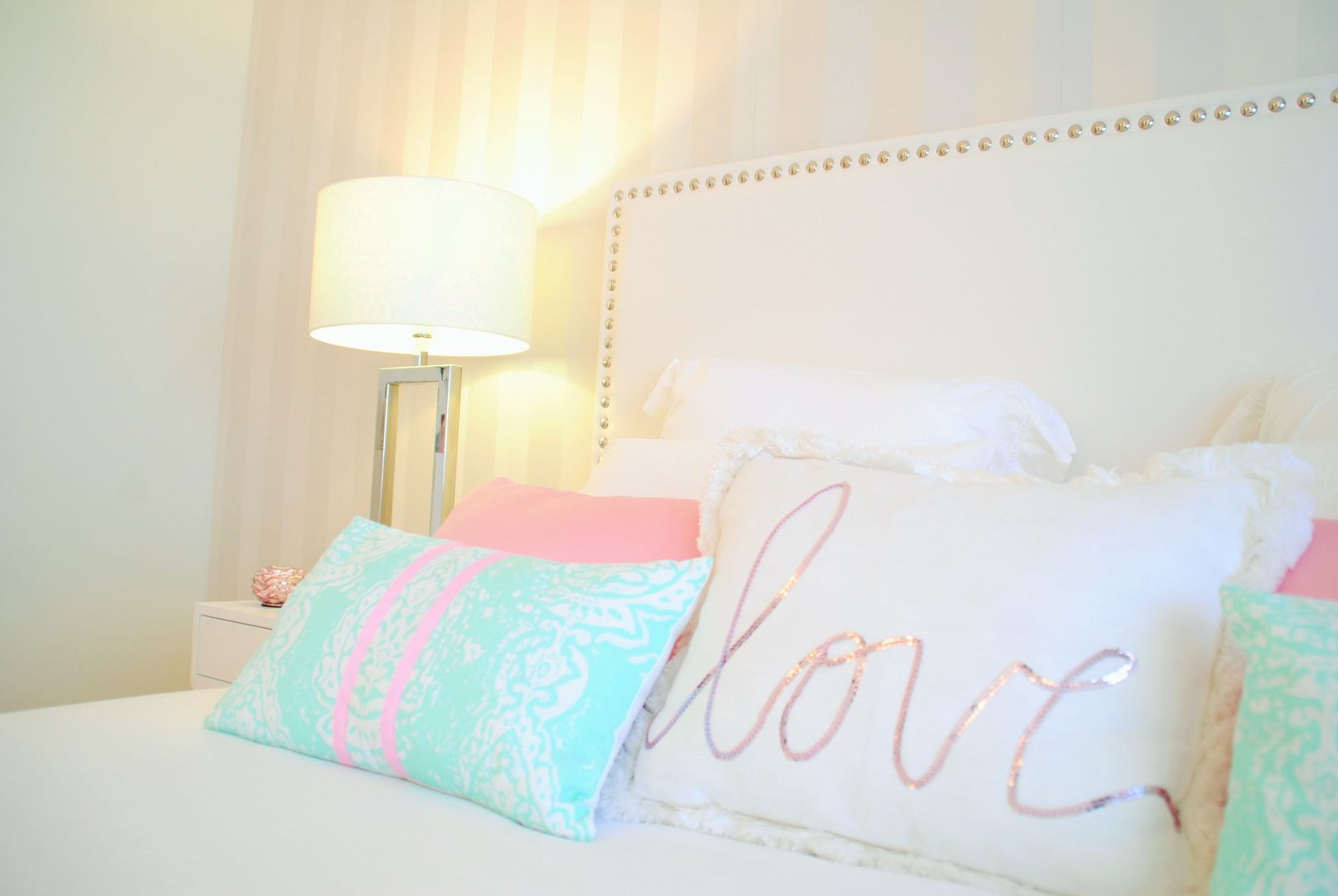 Suite Love - Decoração de Quarto, White Glam White Glam Bedroom