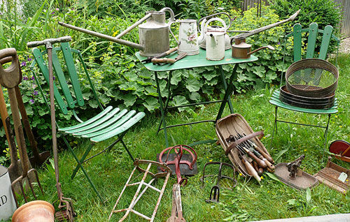 Gartenantiquitäten aus England, Blickfang: Alte Zeiten Menzel & Bauer GbR Blickfang: Alte Zeiten Menzel & Bauer GbR Jardines rurales Accesorios y decoración