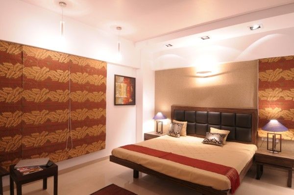 A SHOW APARTMENT, Archana Shah & Associates Archana Shah & Associates モダンスタイルの寝室