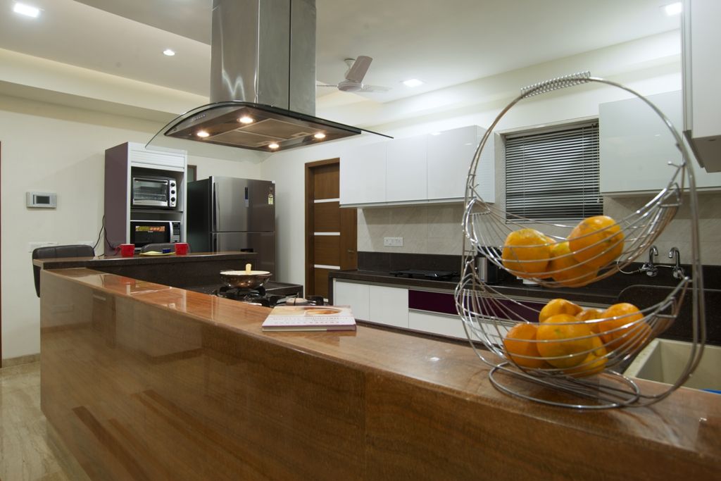 OPULENT SIMPLICITY, Archana Shah & Associates Archana Shah & Associates Modern style kitchen