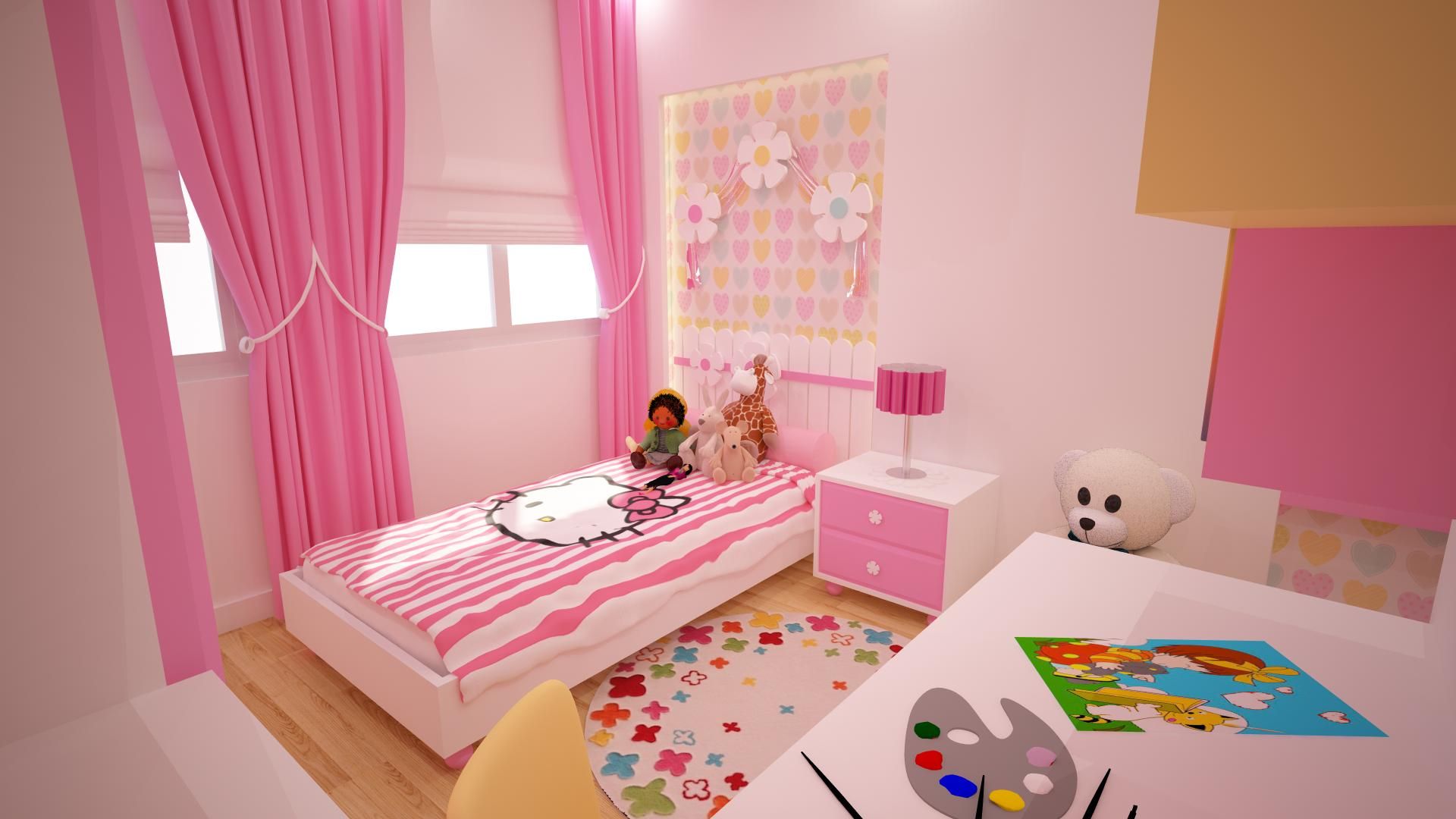 Y.Î.S. evi, RUBA Tasarım RUBA Tasarım Kamar Bayi/Anak Modern Beds & cribs