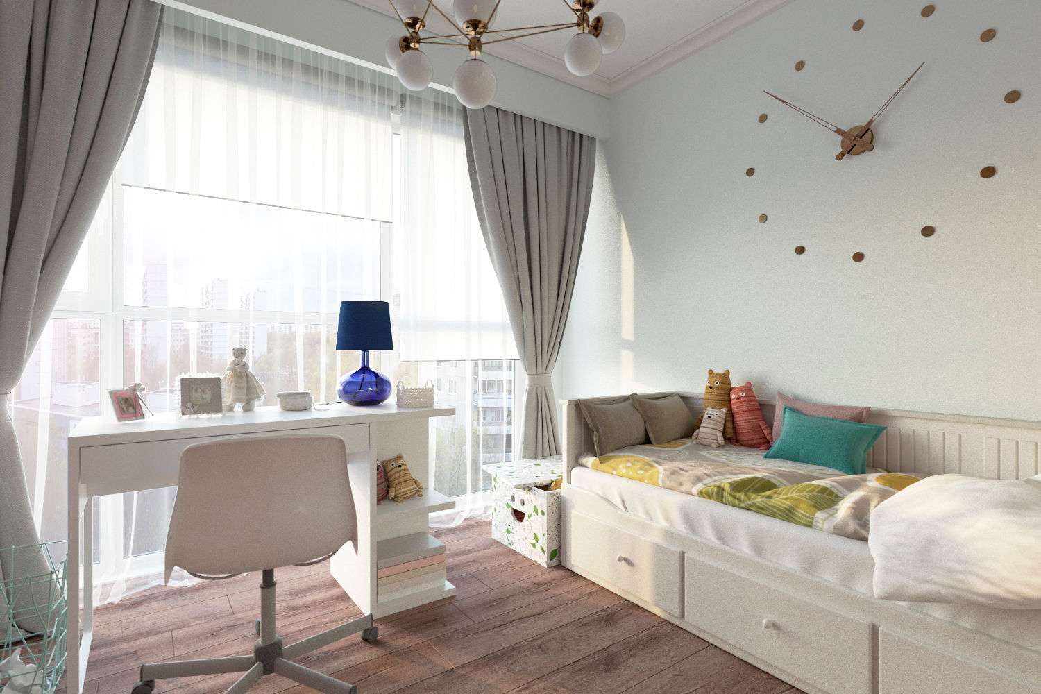 homify Modern nursery/kids room