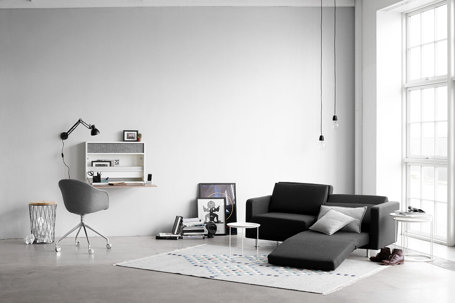 スペースをつくる機能家具, 株式会社ボーコンセプト・ジャパン 株式会社ボーコンセプト・ジャパン Scandinavian style living room Sofas & armchairs