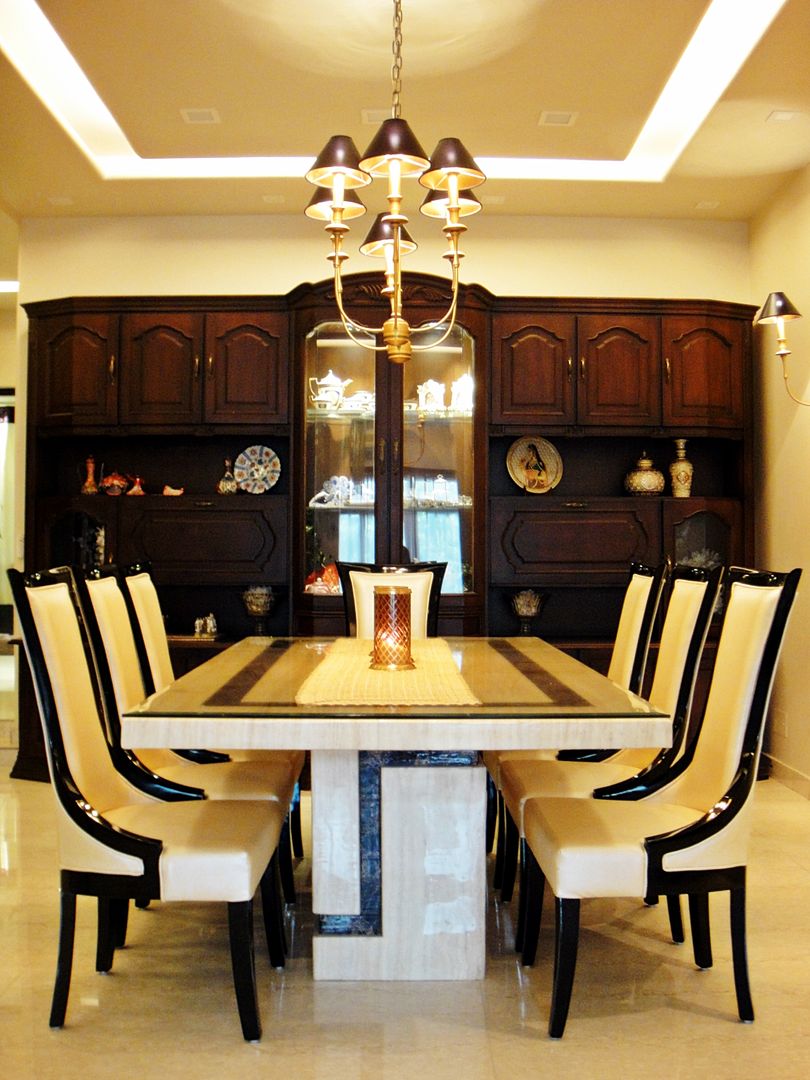 Residence Design, Sandesh Vihar, H5 Interior Design H5 Interior Design Comedores modernos