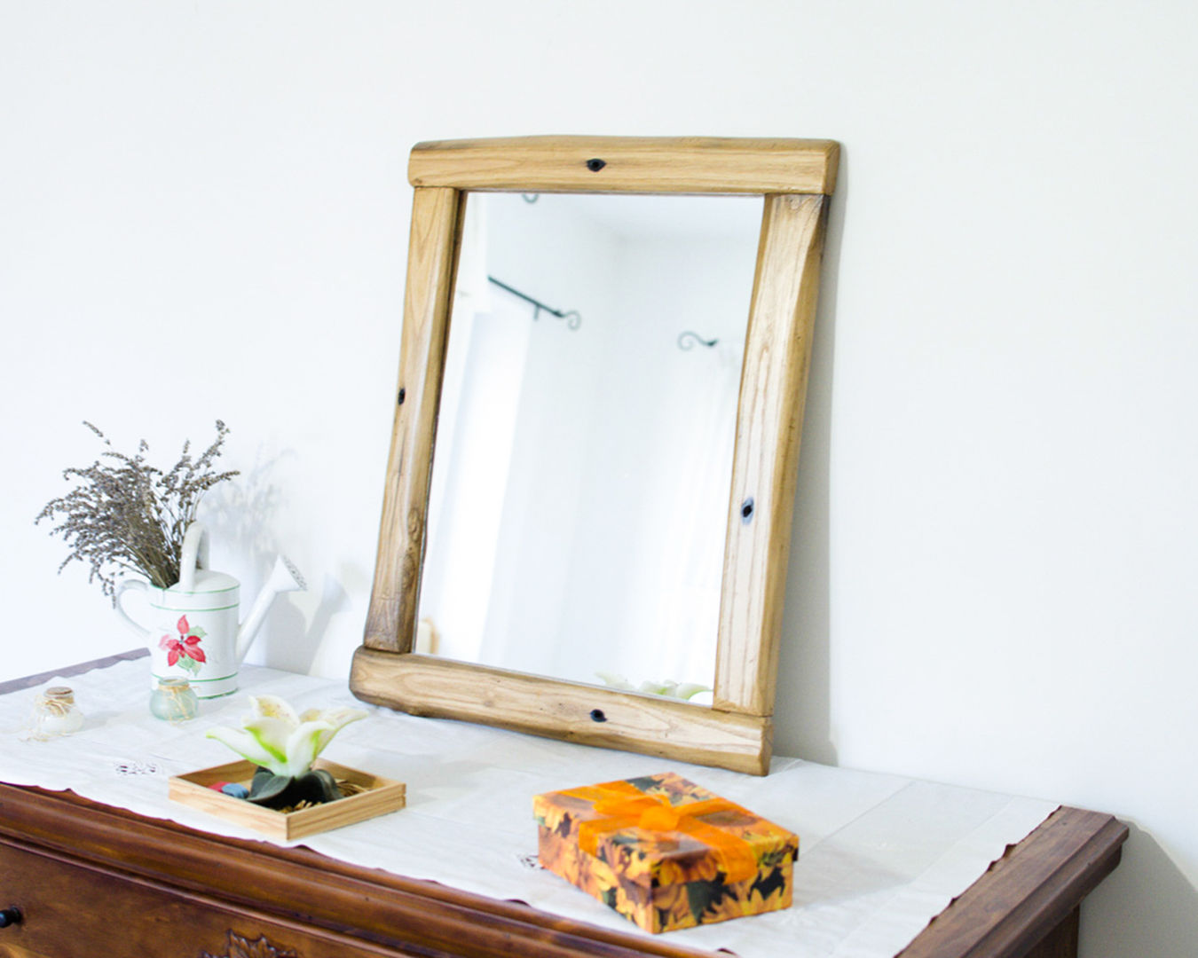 Realizzazioni, Mb-Frames Mb-Frames Rustic style bathroom Mirrors