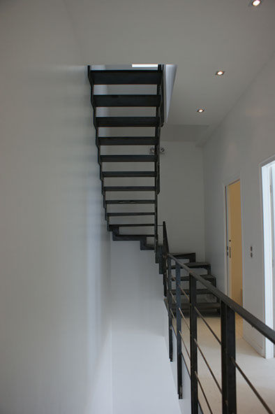 Villa Bre&Cas, Y architecture Y architecture Modern Corridor, Hallway and Staircase