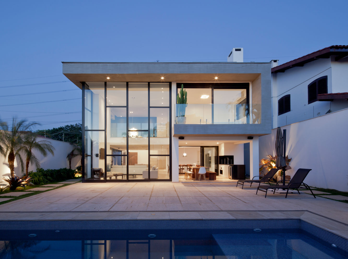 Exterior De Casas Modernas De Dois Andares Casa Com Pedra E Dois