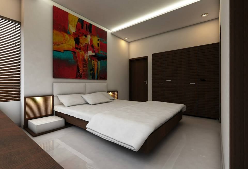 LalMun Apartment, Errol Reubens Associates Errol Reubens Associates Modern style bedroom