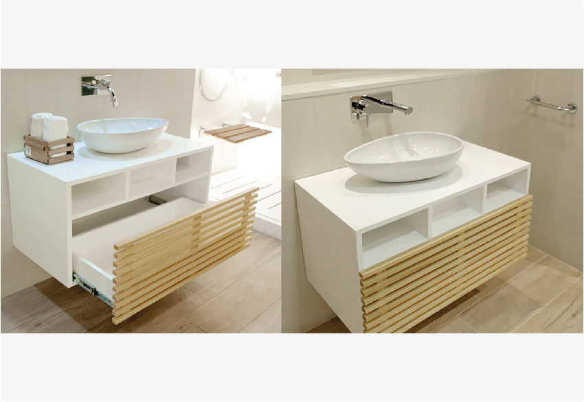 MUEBLES Y MESADAS, cliff cliff Modern Banyo Lavabolar